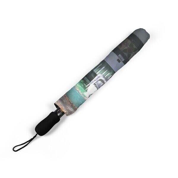 Forest Temple Umbrella – Stylish Protection for Rainy Days - Image 6