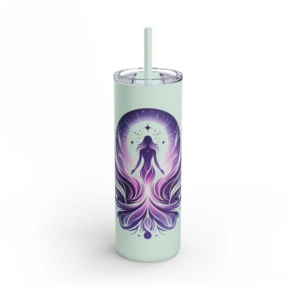 Skinny Matte Tumbler – Inspiring Drinkware for Your Daily Journey - Image 10
