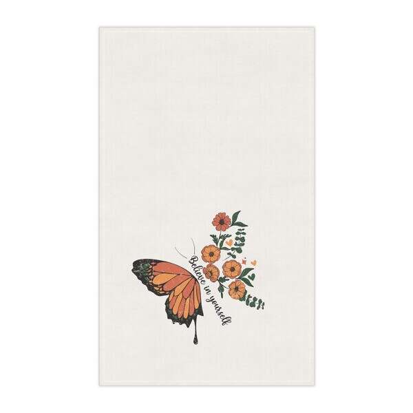 Believe in Yourself Floral Tea Towels – Brighten Your Kitchen Decor - Image 2