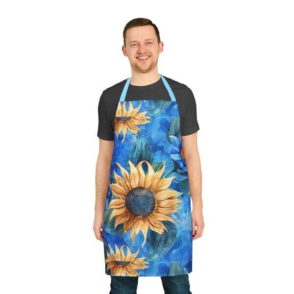 Sunflower Burst Apron – Brighten Your Kitchen with Joyful Energy - Image 2