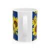 Sunflower Bliss Ceramic Mug – 11oz & 15oz – Brighten Every Sip - Image 2