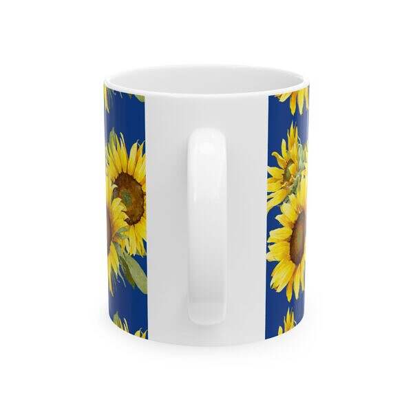 Sunflower Bliss Ceramic Mug – 11oz & 15oz – Brighten Every Sip - Image 2