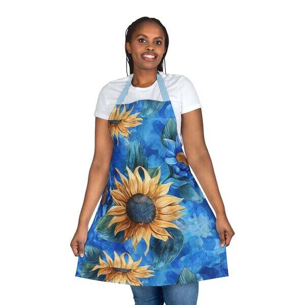 Sunflower Burst Apron – Brighten Your Kitchen with Joyful Energy - Image 4