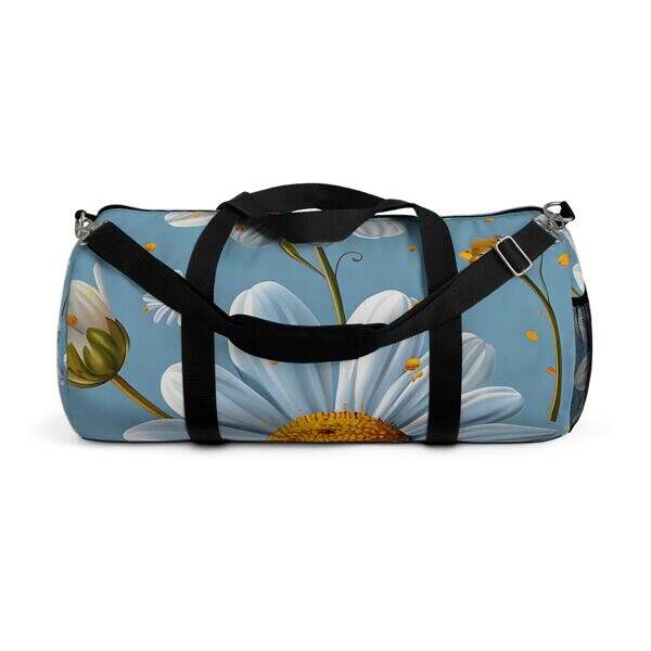 Floral Print Duffel Bag – Perfect for Travel and Fitness - Image 9