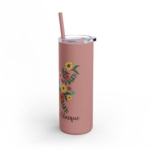 Skinny Matte Tumbler – Inspiring Drinkware for Your Daily Journey - Image 29