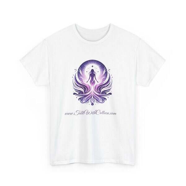 Talk With Colleen Unisex Heavy Cotton Tee - Image 4