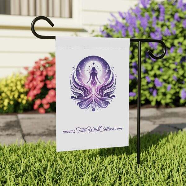 Talk With Colleen Logo Garden Banner - Image 4
