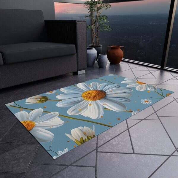 Daisy Outdoor Rug – Boho Decor for Outdoor Living - Image 8