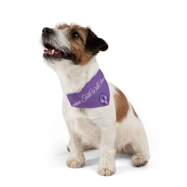 Cool Pet Bandana Collar with Spiritual Design - Perfect for Dog Lovers - Image 7