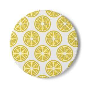 Lemon Ceramic Coaster - Motivational Home Decor