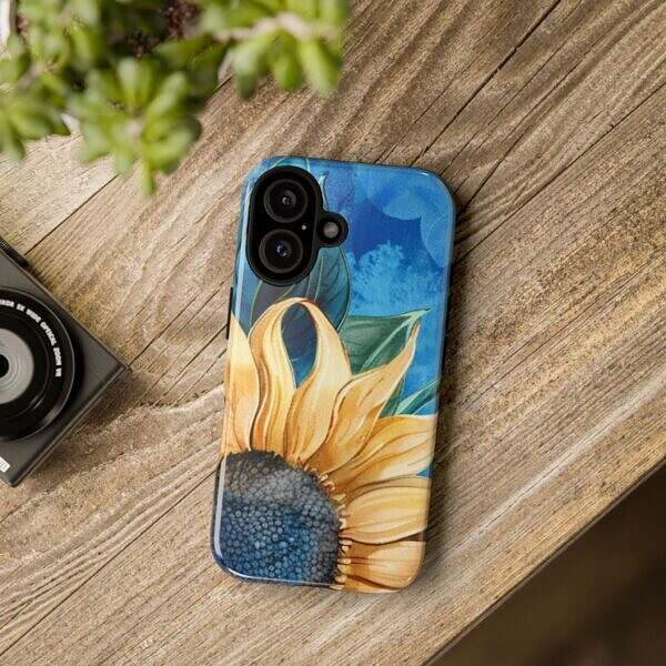 Sunflower Phone Case - Floral Design for Optimists - Image 6