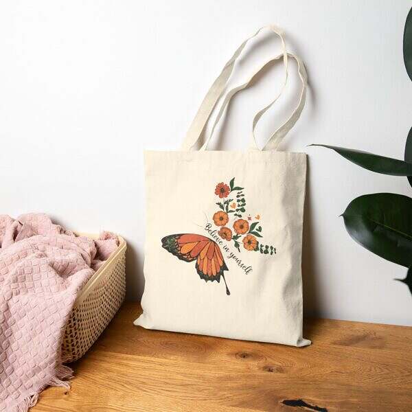Butterfly Tote Bag - Eco-Friendly Design for Nature Lovers - Image 7