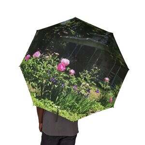 Romantic House with Flowers Umbrella – Stylish Protection for Rainy Days