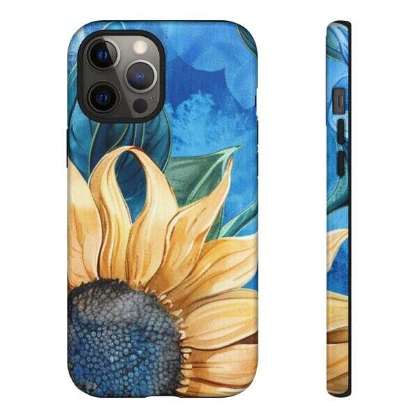 Sunflower Phone Case - Floral Design for Optimists