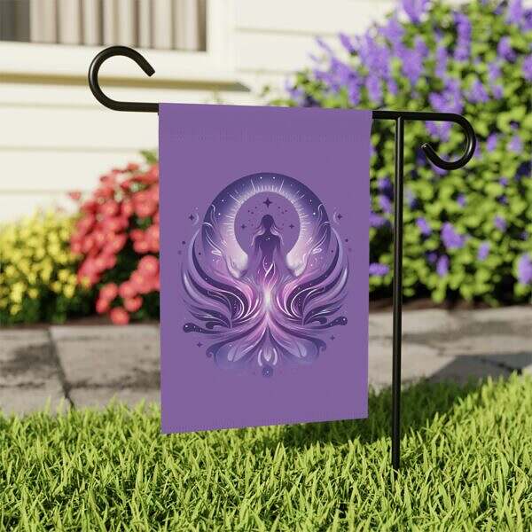 TWC Logo Garden Banner – Cheerful Floral Design for Home Decor - Image 4