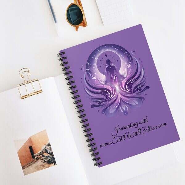Jouranling with Talk With Colleen Spiral Notebook - Image 5