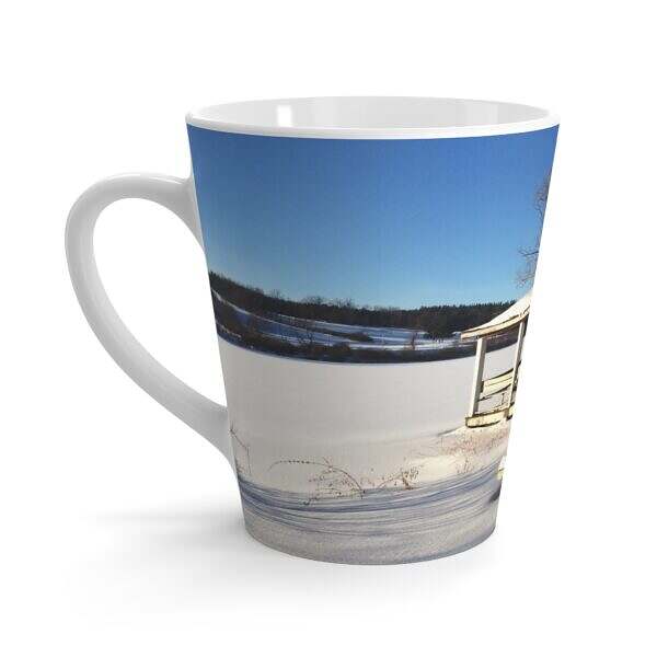 Lily Dale Boathouse Latte Mug