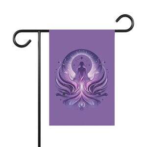 TWC Logo Garden Banner – Cheerful Floral Design for Home Decor