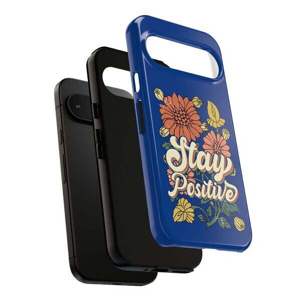 Stay Positive Phone Case - Floral Design for Optimists - Image 13