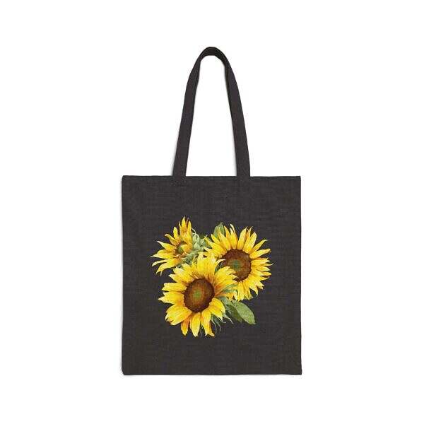 Sunflower or Stay Positive Tote Bag - Eco-Friendly Design for Nature Lovers - Image 9