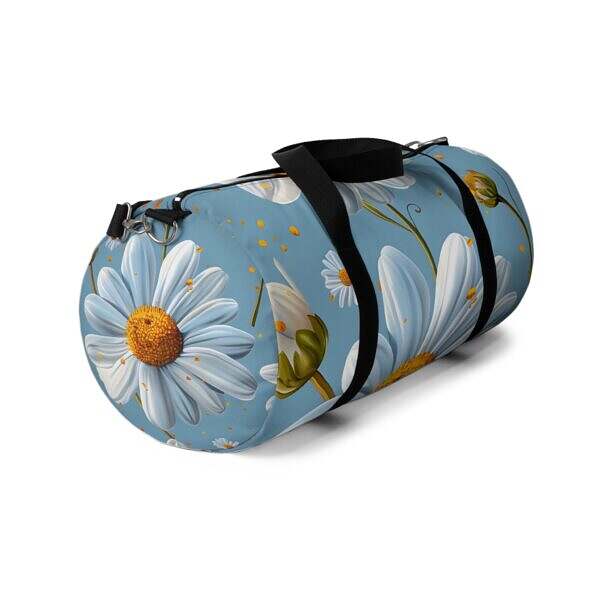 Floral Print Duffel Bag – Perfect for Travel and Fitness - Image 11