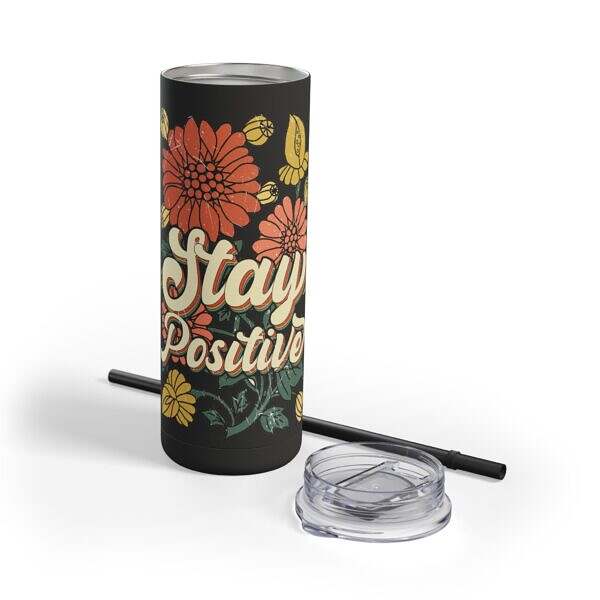Skinny Matte Tumbler – Inspiring Drinkware for Your Daily Journey - Image 7