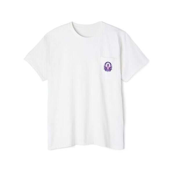 Talk With Colleen Unisex Heavy Cotton Pocket Tee – Everyday Comfort with Signature Style