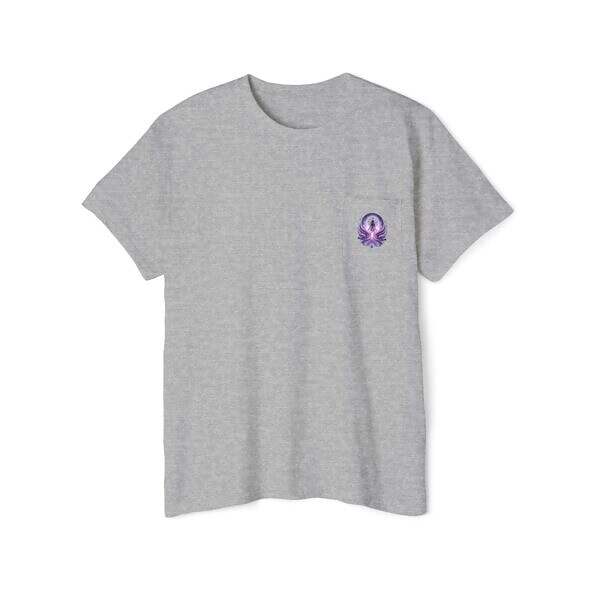 Talk With Colleen Unisex Heavy Cotton Pocket Tee – Everyday Comfort with Signature Style - Image 10