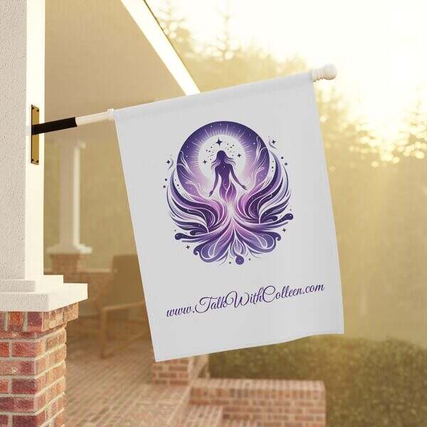 Talk With Colleen Logo Garden Banner - Image 8