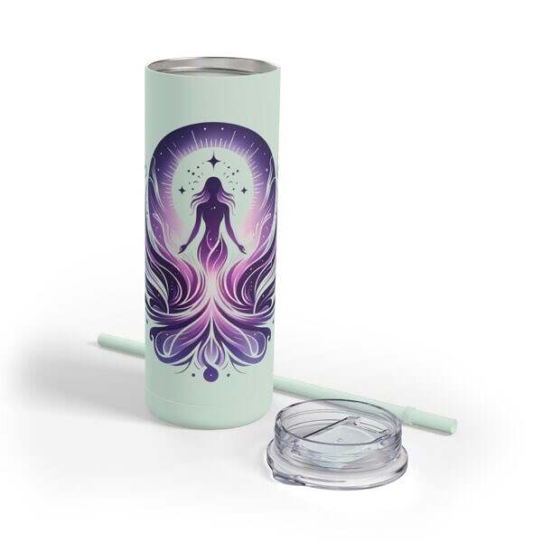 Skinny Matte Tumbler – Inspiring Drinkware for Your Daily Journey - Image 15