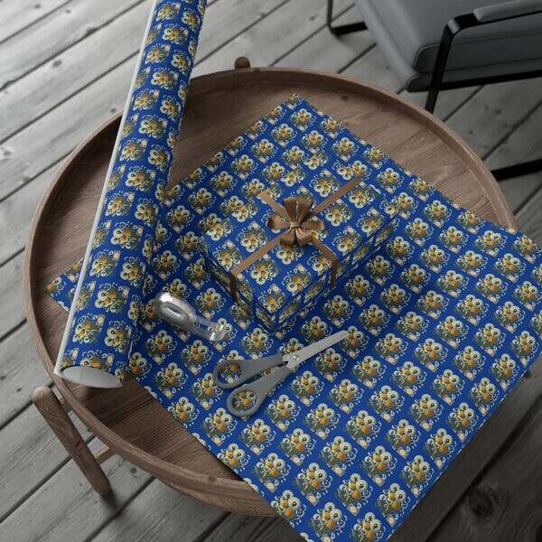 Midnight Wishes Dandelion Gift Wrap - Image 11