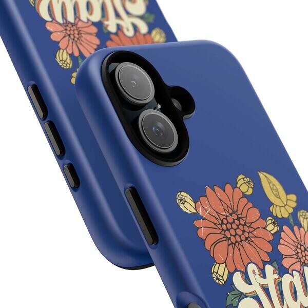 Stay Positive Phone Case - Floral Design for Optimists - Image 8