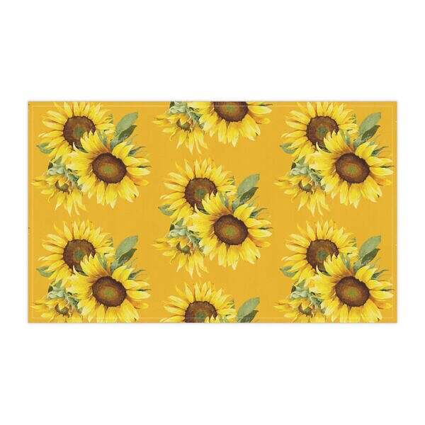 Sunflower Floral Tea Towels – Brighten Your Kitchen Decor - Image 3