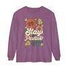 Stay Positive Long Sleeve T-Shirt - Unisex Floral Design for Mindfulness - Image 15