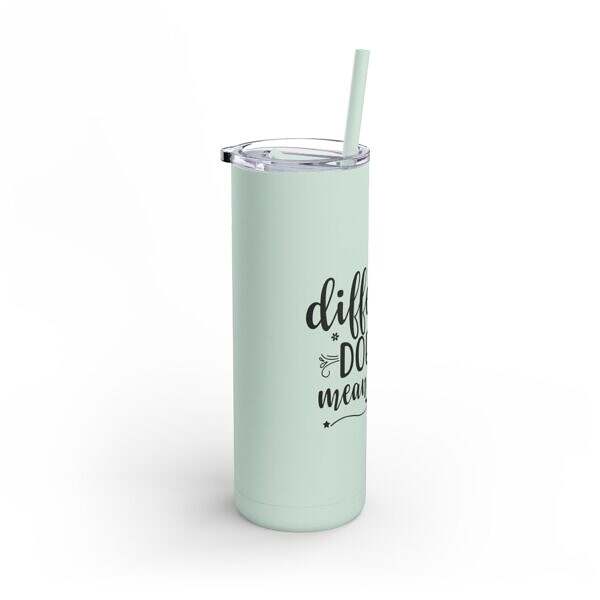 Skinny Matte Tumbler – Inspiring Drinkware for Your Daily Journey - Image 10