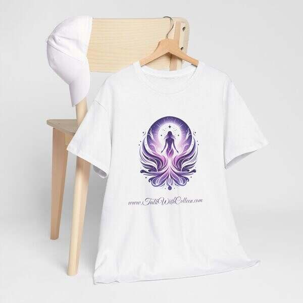 Talk With Colleen Unisex Heavy Cotton Tee - Image 6
