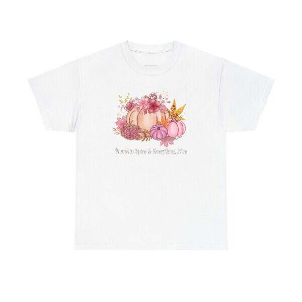Fall Pumpkin Spice Unisex Heavy Cotton Tee