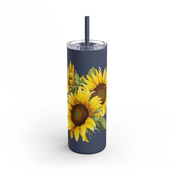 Skinny Matte Tumbler – Inspiring Drinkware for Your Daily Journey - Image 19