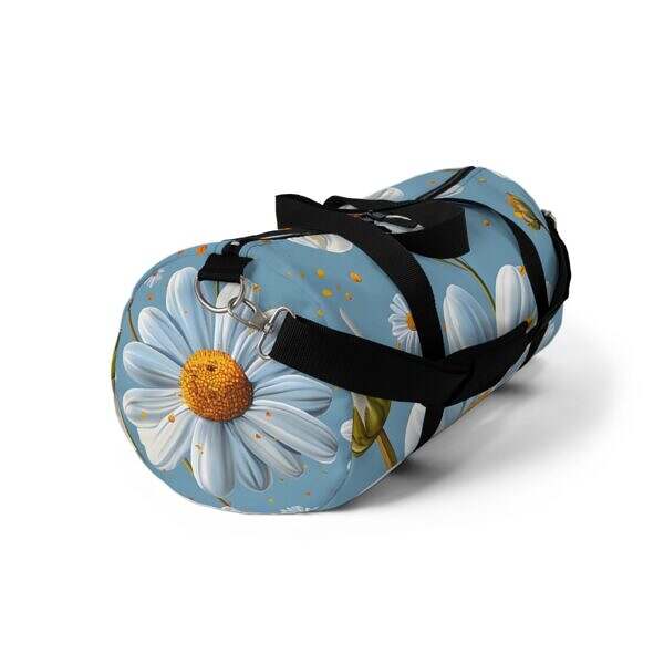 Floral Print Duffel Bag – Perfect for Travel and Fitness - Image 4