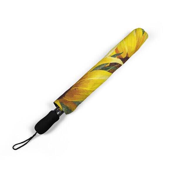 Yellow Sunflower Umbrella – Stylish Protection for Rainy Days - Image 6