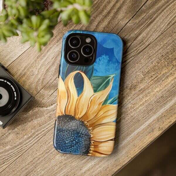 Sunflower Phone Case - Floral Design for Optimists - Image 18