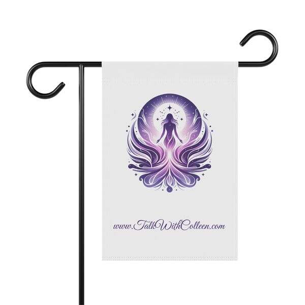 Talk With Colleen Logo Garden Banner