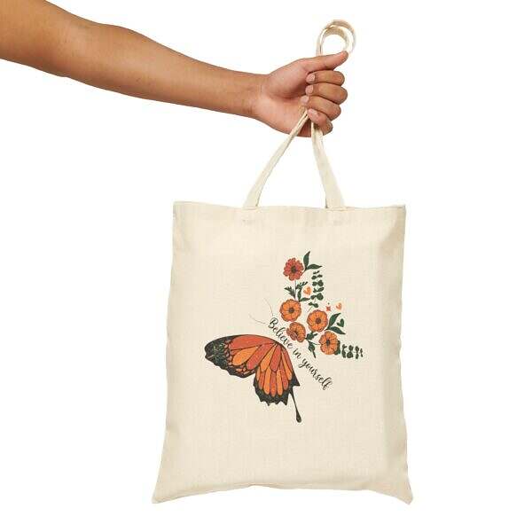 Butterfly Tote Bag - Eco-Friendly Design for Nature Lovers - Image 9