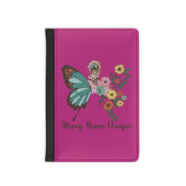 Strong Brave Unique Adventure Passport Cover — Celebrate Your Inner Strength on Every Journey - Image 3