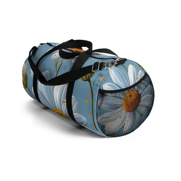 Floral Print Duffel Bag – Perfect for Travel and Fitness - Image 12