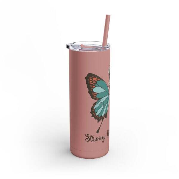 Skinny Matte Tumbler – Inspiring Drinkware for Your Daily Journey - Image 27