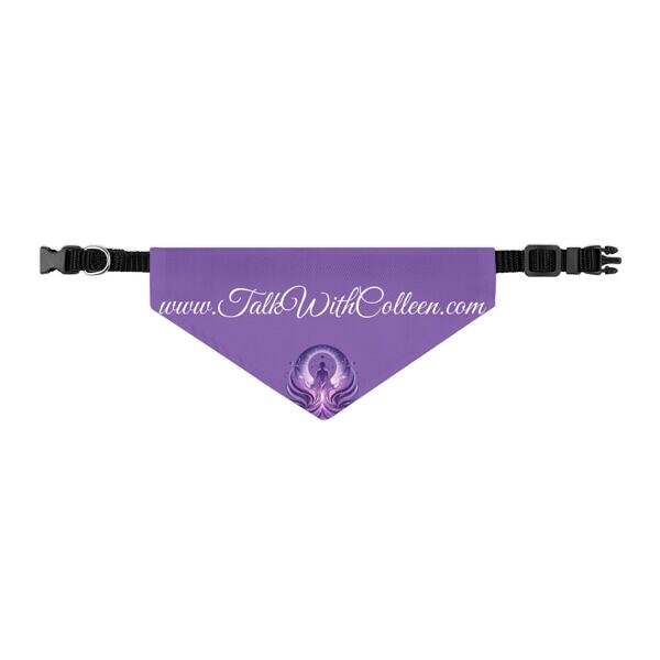 Cool Pet Bandana Collar with Spiritual Design - Perfect for Dog Lovers - Image 6