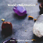 Patience with others is not easy. Image of crystals on a table.