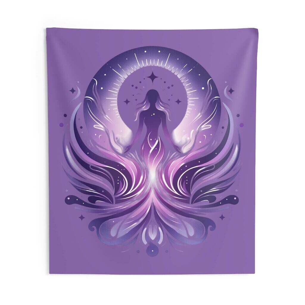 Mystical Goddess Indoor Wall Tapestry
