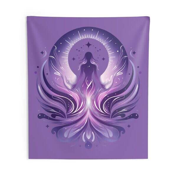 Mystical Goddess Indoor Wall Tapestry, Home Decor, Bohemian Wall Art, Bedroom Decoration, Gift for Her, Spiritual Tapestries